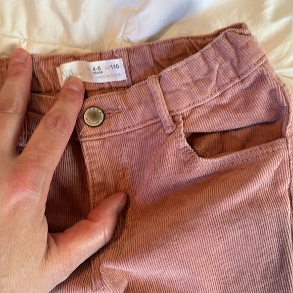 Corduroy Pants in a Rose Pink - Picture 2 of 6